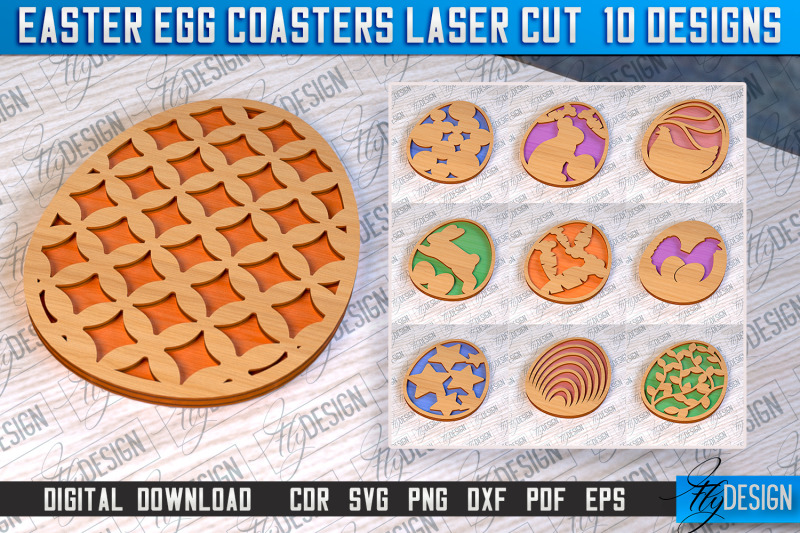 easter-egg-coasters-laser-cutting-file-cnc-file