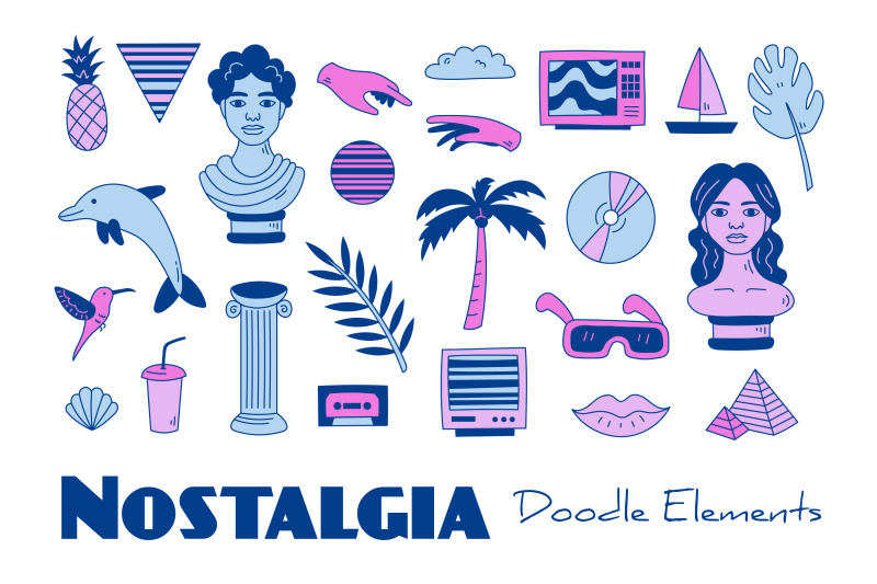 nostalgia-doodle-elements
