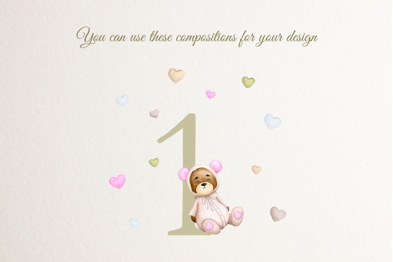baby-milestone-card-1-month-watercolor-png