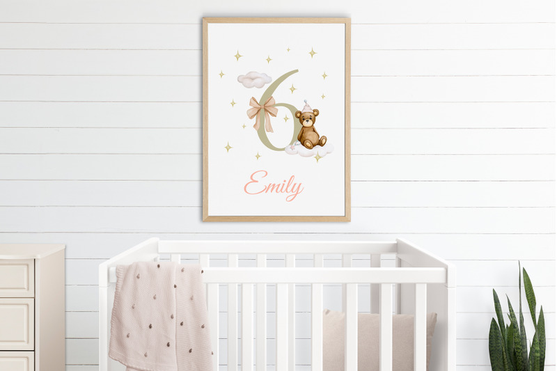 baby-milestone-card-6-months-watercolor-png