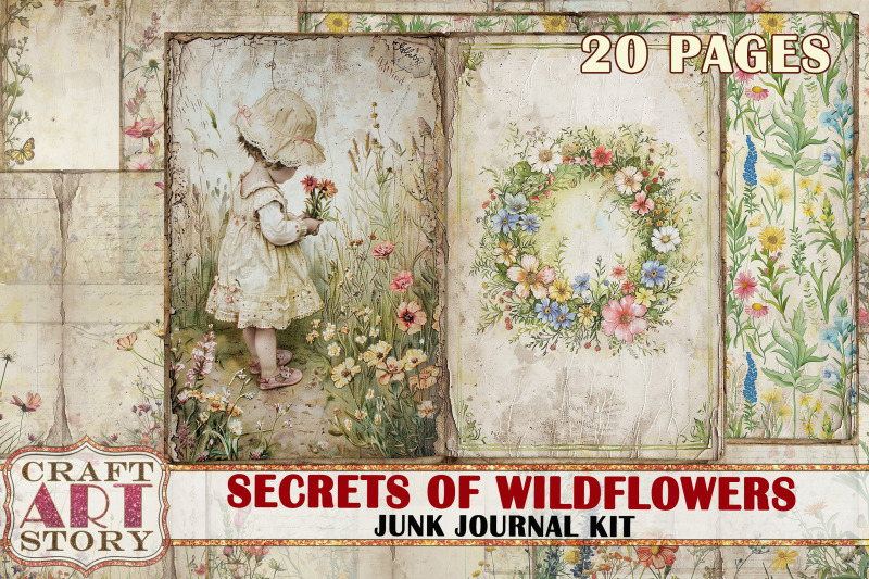 wildflowers-junk-journal-pages-secrets-of-wildflower