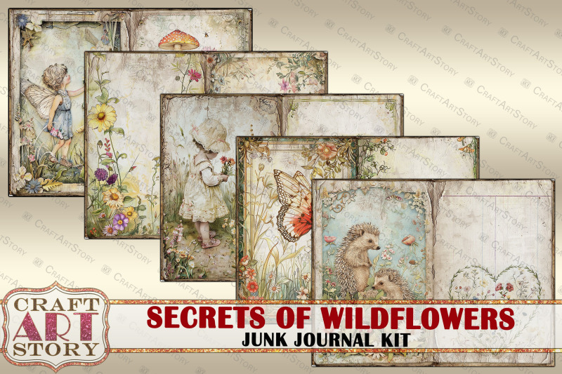 wildflowers-junk-journal-pages-secrets-of-wildflower