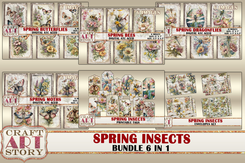 spring-spring-insects-series-bundle-collage-insects-digital