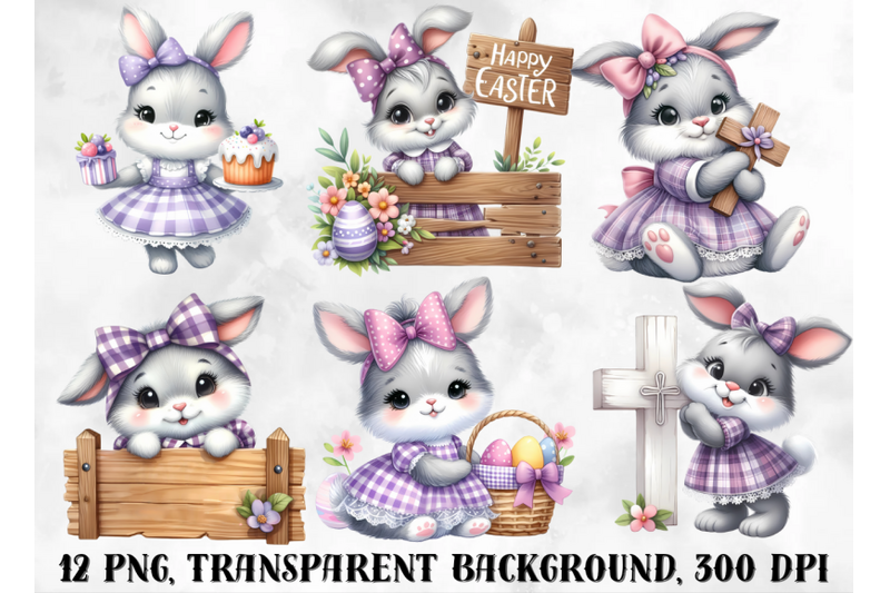 easter-clipart-cute-easter-bunnies