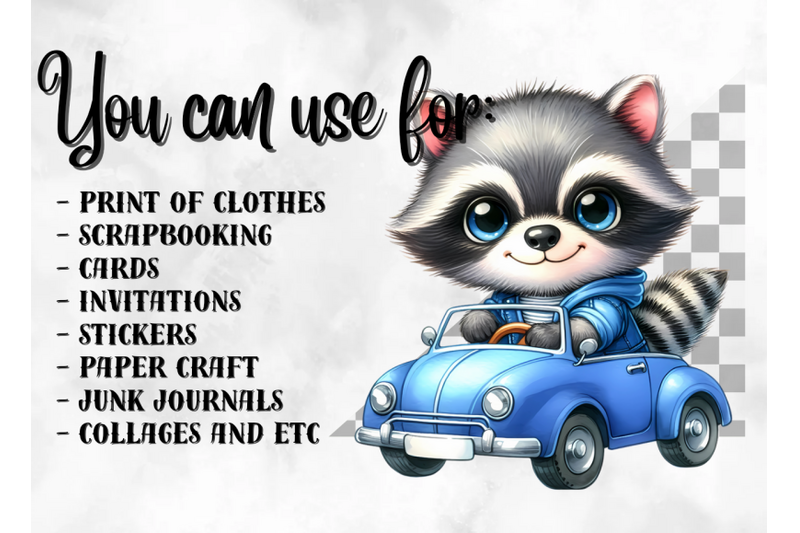 raccoons-clipart-cute-animals-clipart