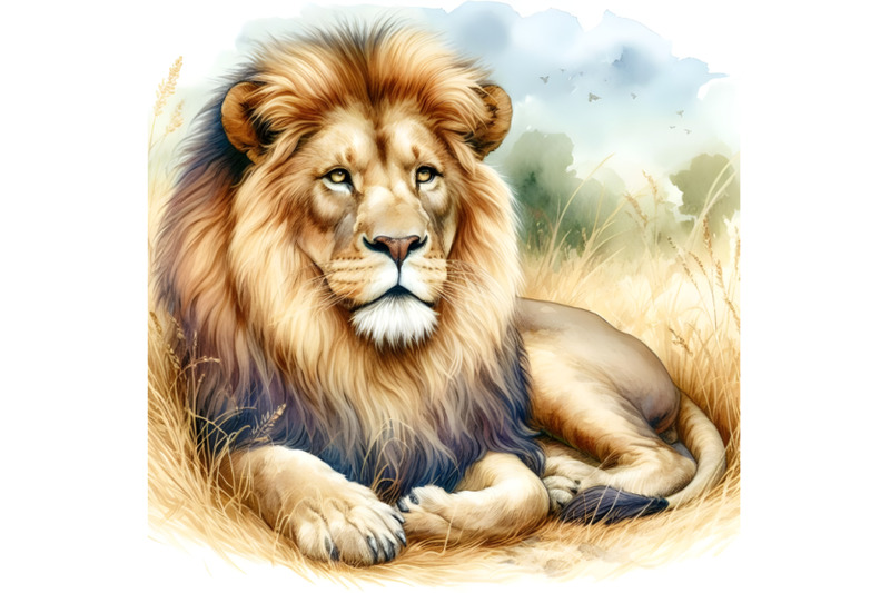 lion-lying-in-the-grass