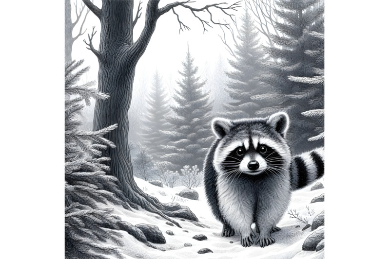 raccoon-on-the-edge-of-the-forest