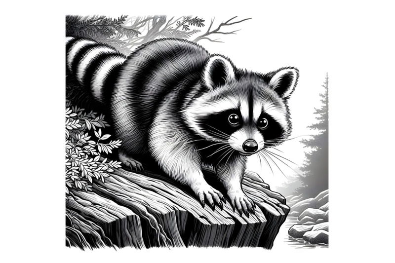 raccoon-on-the-edge-of-the-forest