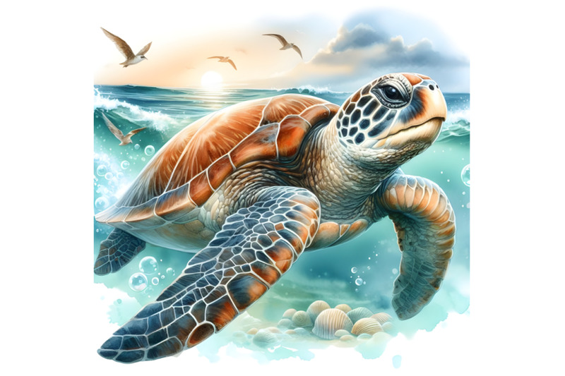 big-sea-turtle