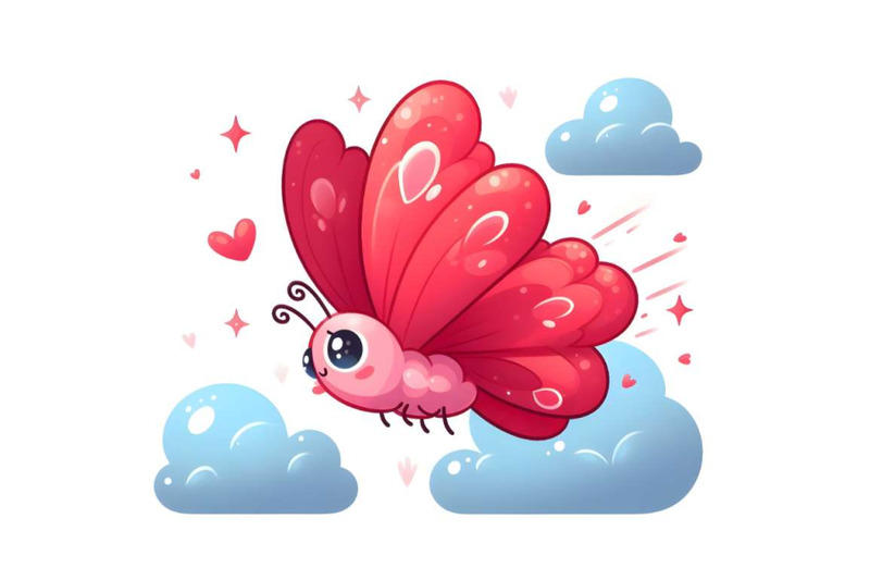 red-butterfly-flying