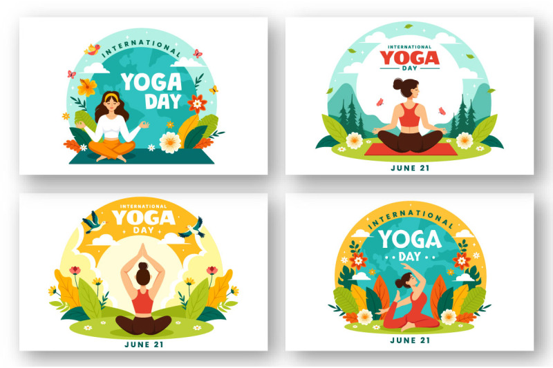 12-international-yoga-day-illustration