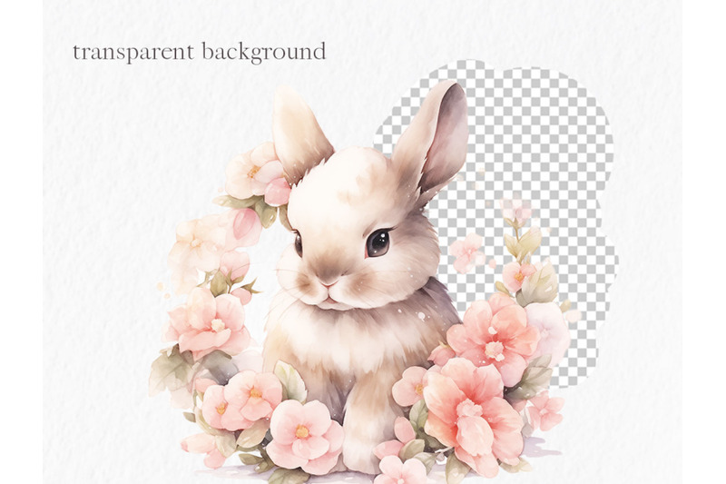 floral-easter-bunny-clipart
