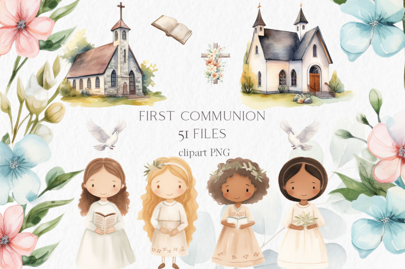 first-communion-watercolor-clipart