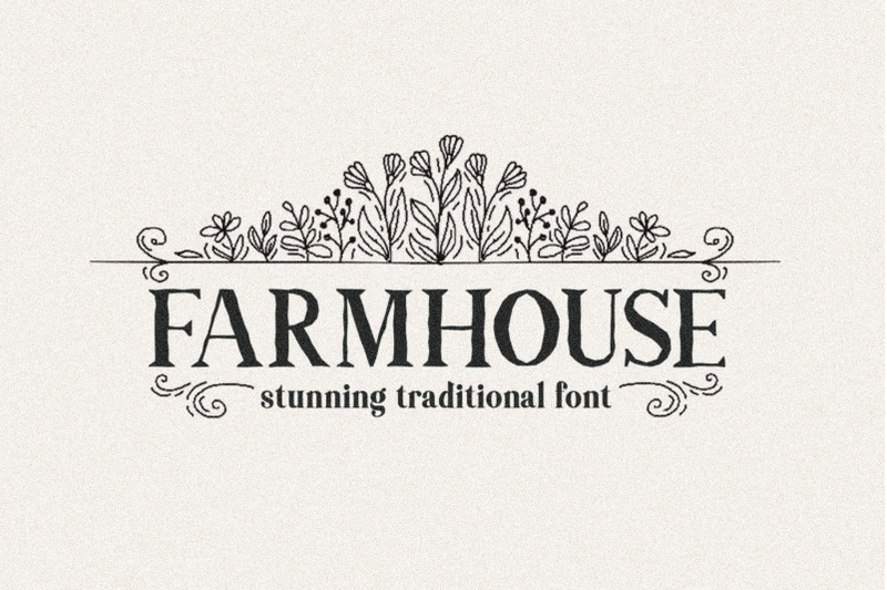 farmhouse-stunning-traditional-font