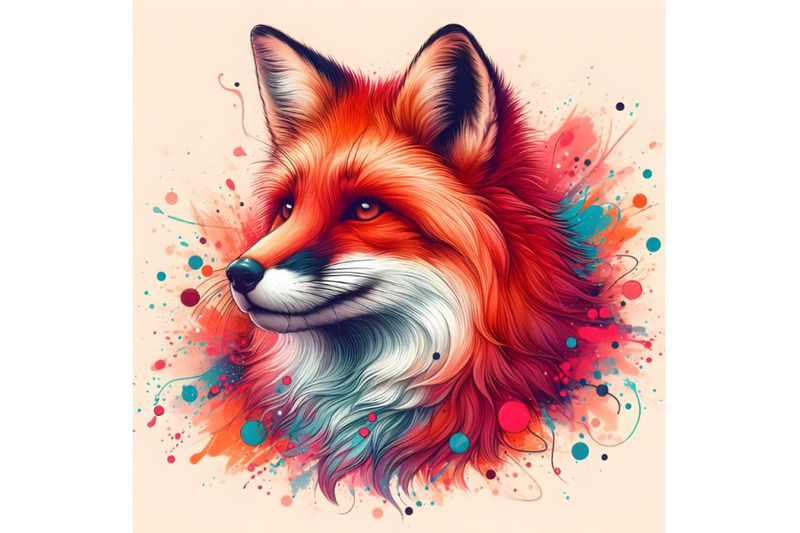 portrait-of-a-red-fox