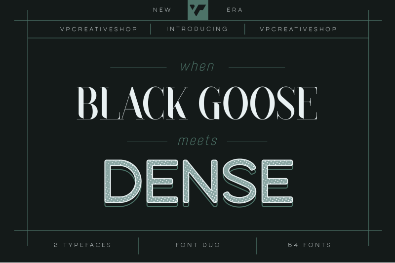 when-blackgoose-meets-dense-64-fonts