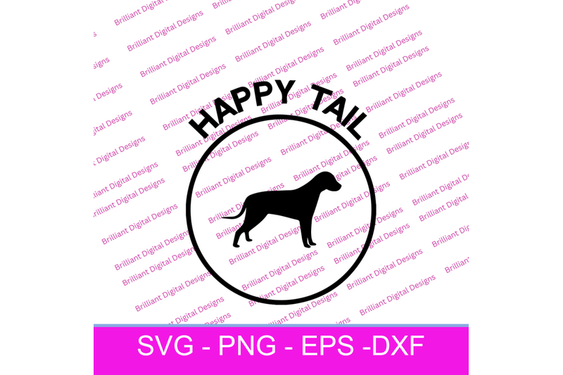circle-icon-dog-happy-tail-svg