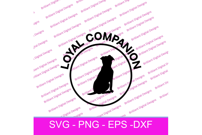 circle-icon-dog-loyal-companion-svg