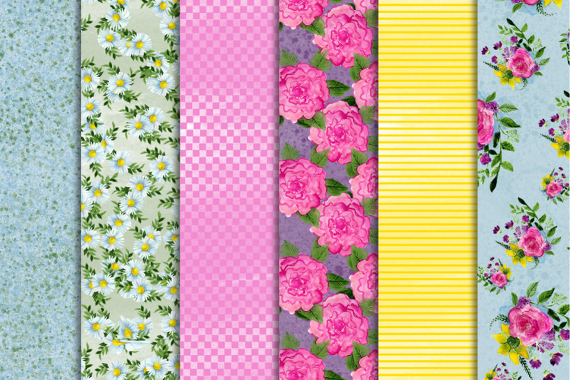 bloom-and-grow-digital-paper-set