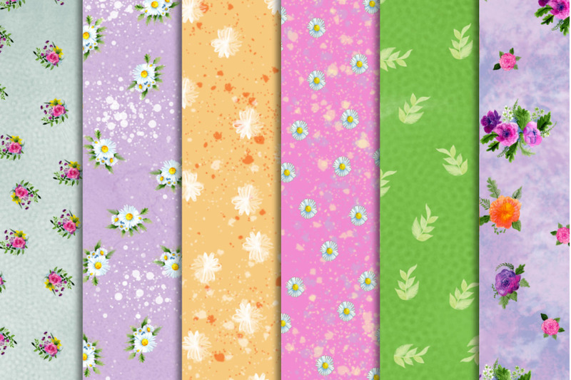 bloom-and-grow-digital-paper-set