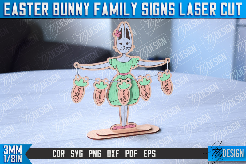 easter-bunny-family-signs-family-tree-laser-cut-design-cnc-file