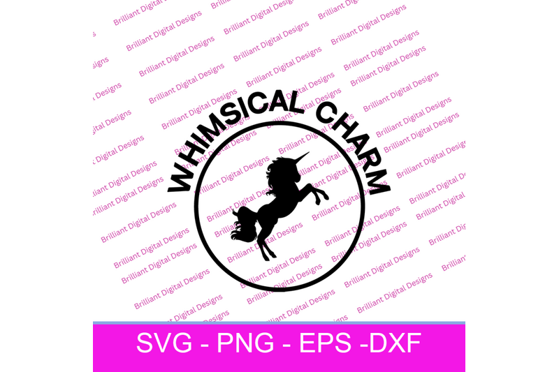 circle-icon-unicorn-whimsical-charm-svg