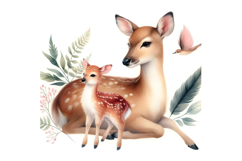 deer-and-fawn