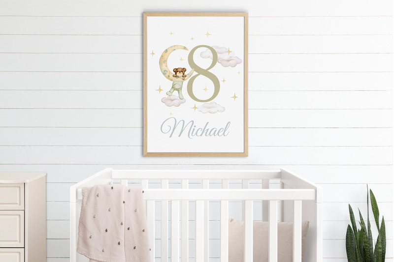 baby-milestone-card-watercolor-8-months