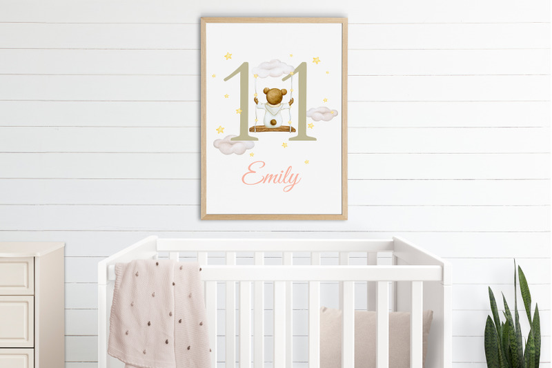 baby-milestone-card-watercolor-11months