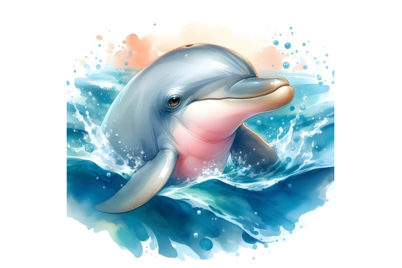 the-dolphin-stuck-its-head