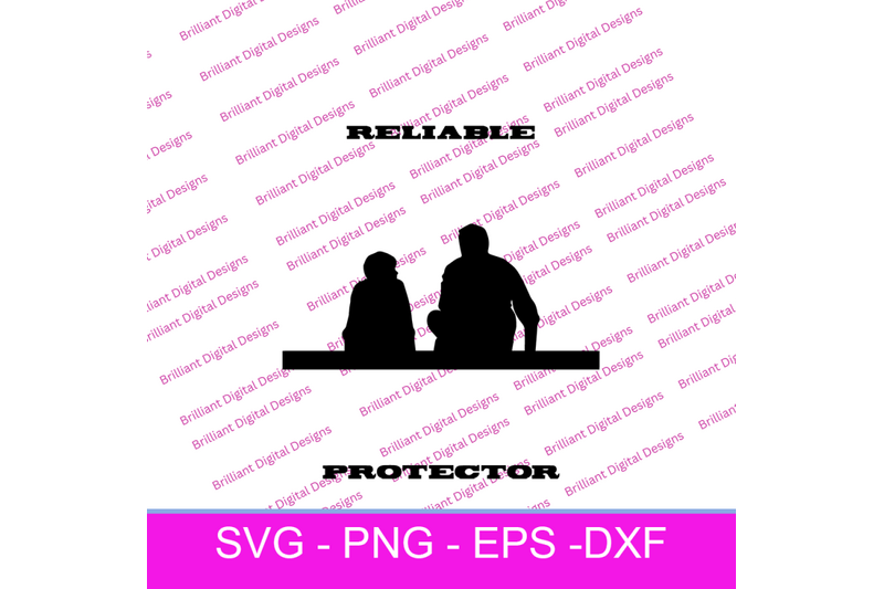 father-reliable-protector-svg