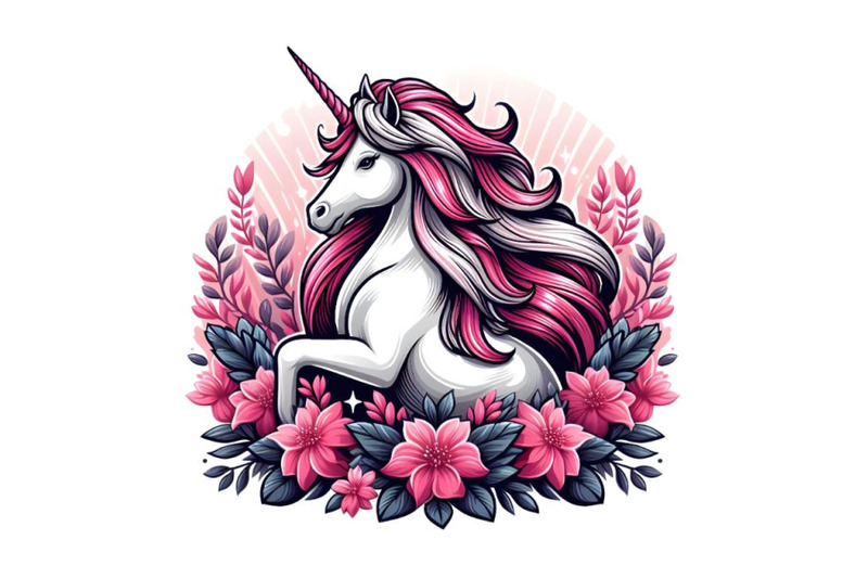 unicorn-with-long-hair
