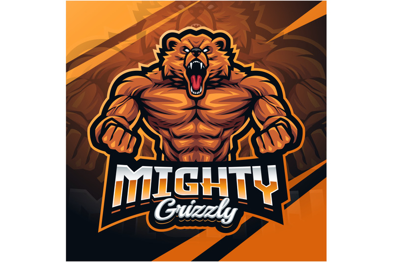 mighty-grizzly-esport-mascot-logo-design