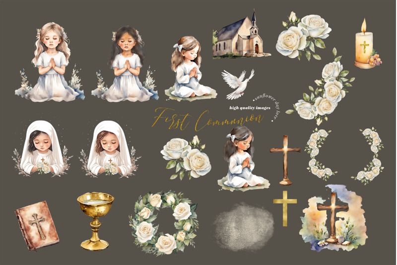 holy-communion-christening-clipart