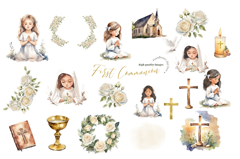holy-communion-christening-clipart