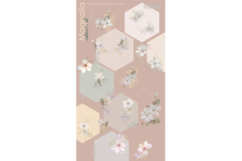 magnolia-watercolor-set