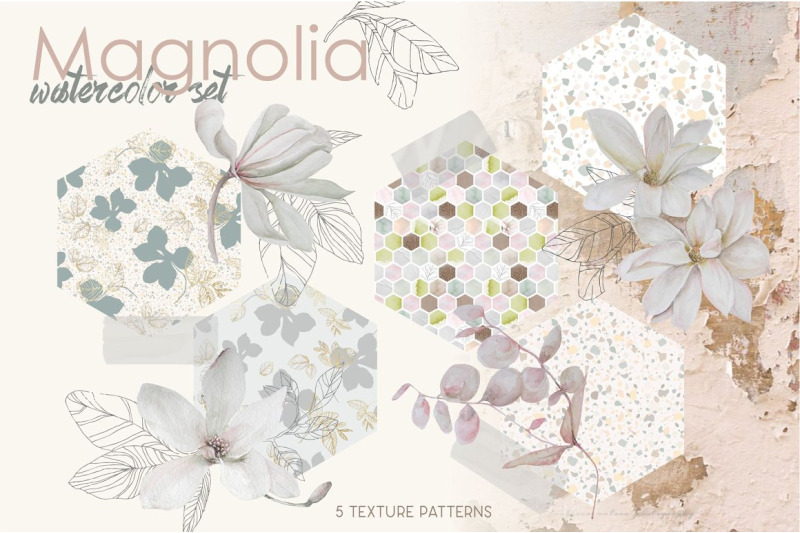 magnolia-watercolor-set