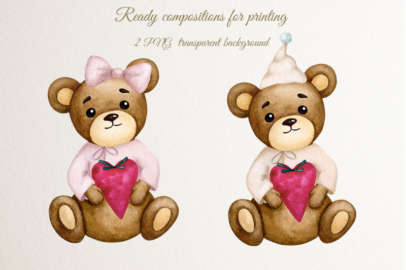 teddy-bear-boy-girl-watercolor-png