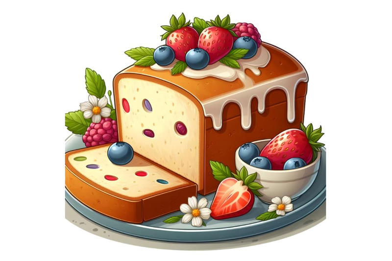 cake-sliced-on-a-plate