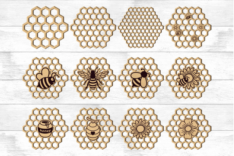 bee-hexagonal-coasters-svg-bee-coasters-nbsp-beehive-laser-cut-files