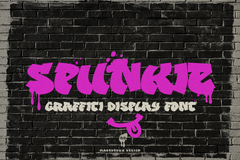 spunkie-graffiti-font