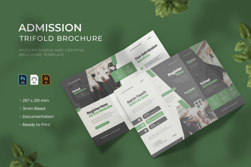 admission-trifold-brochure