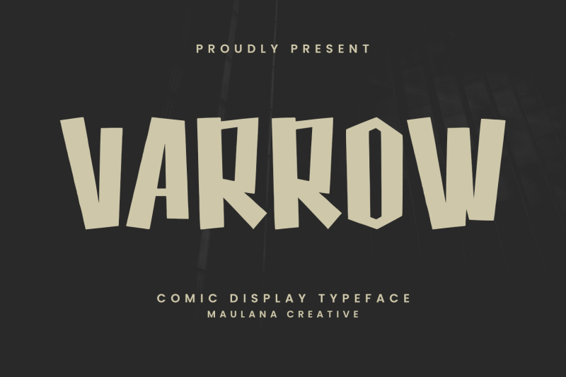 varrow-comic-display-typeface-handmade-fonts