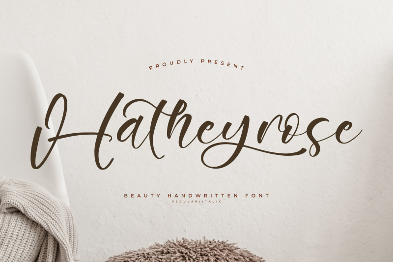 hatheyrose-modern-handwritten-font