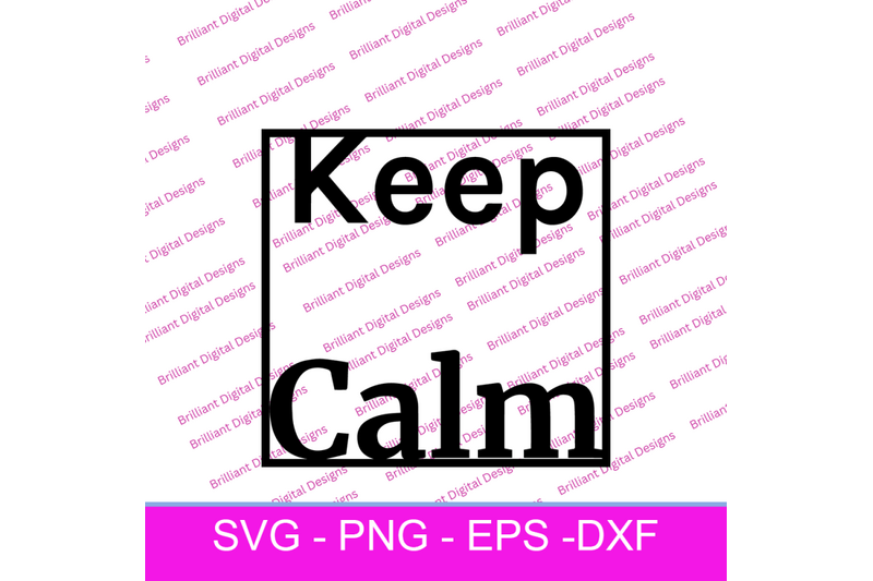 keep-calm-svg