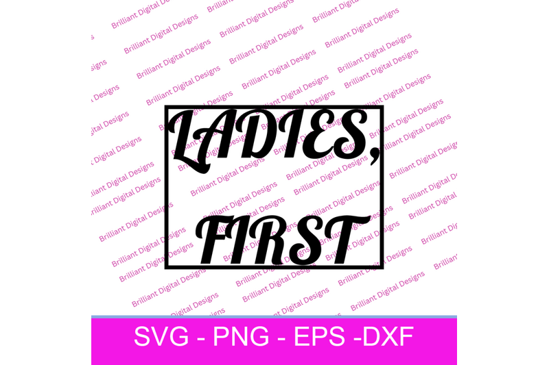 ladies-first-svg