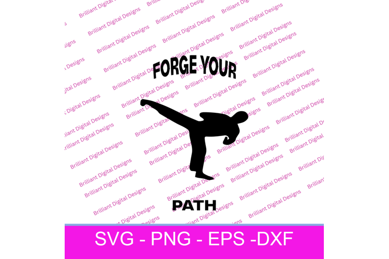 martial-arts-forge-your-path-svg