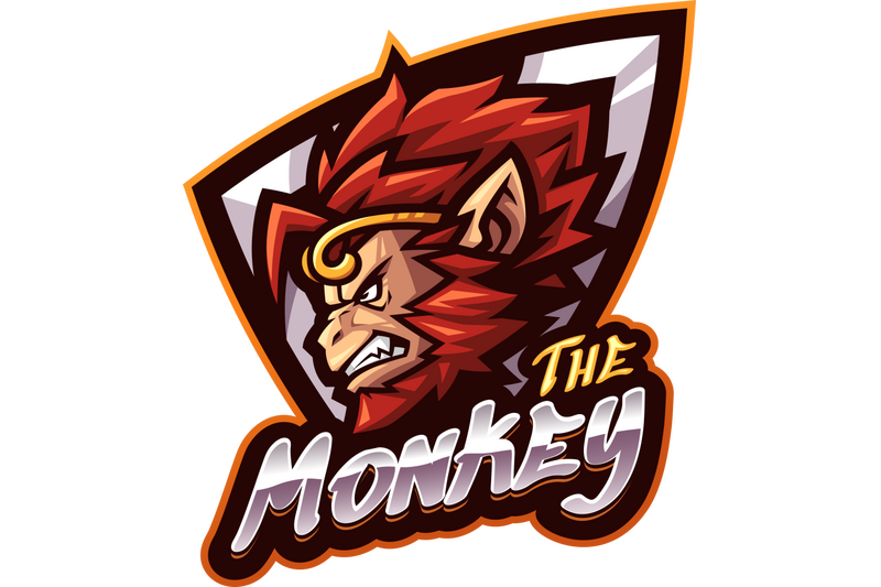 the-monkey-king-head-esport-mascot-logo-design