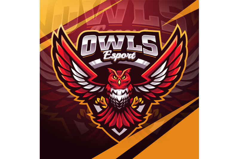 owls-esport-mascot-logo-design