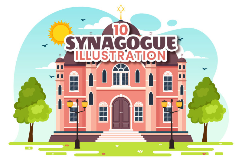 10-synagogue-building-illustration